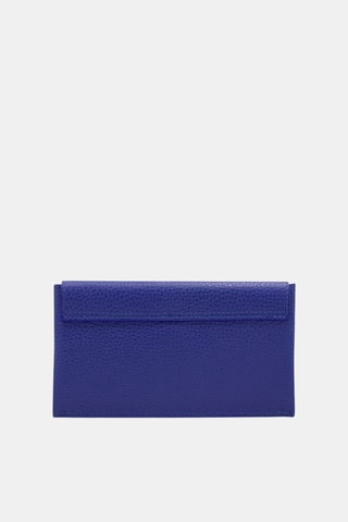 Leren Clutch en Pasjeshouder - Blauw