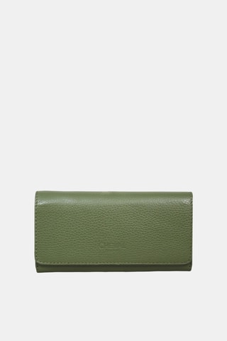 Leren Portefeuille - Groen