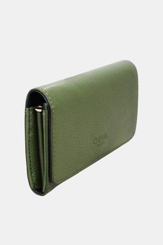 Leren Portefeuille - Groen