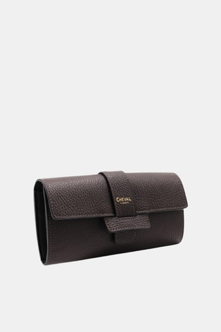 Leren Clutch - Bruin