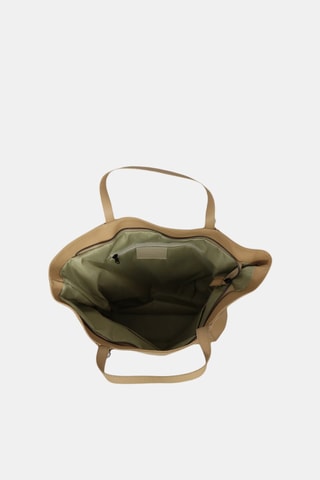 Leren Handtas - Beige