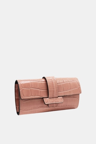 Leren Clutch - Rood