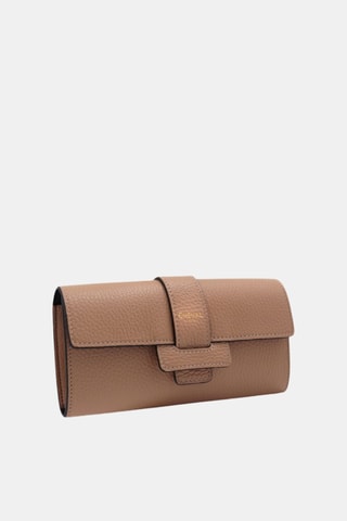 Leren Clutch - Roze