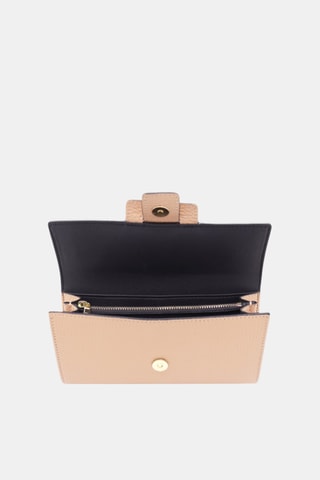 Leren Clutch - Roze