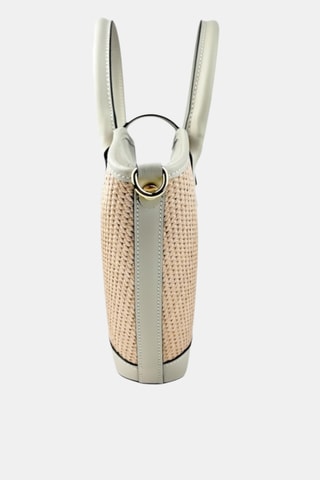 Leren Handtas - Beige