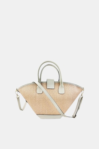 Leren Handtas - Beige