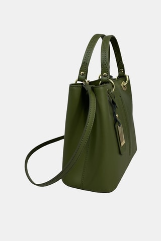 Leren Handtas - Groen