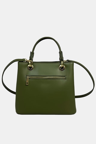 Leren Handtas - Groen
