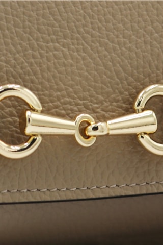 Leren Portefeuille - Beige