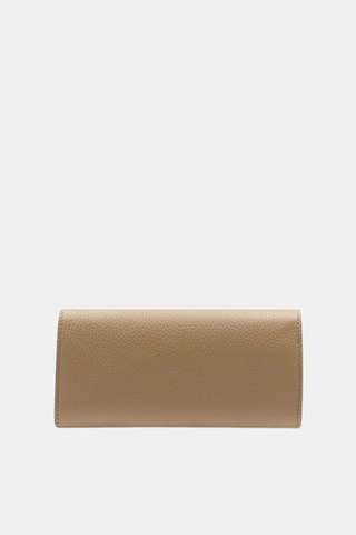 Leren Portefeuille - Beige