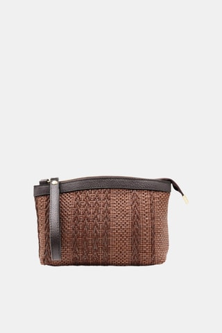 Leren Clutch - Bruin