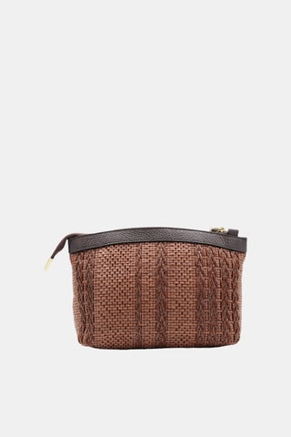 Leren Clutch - Bruin