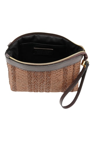 Leren Clutch - Bruin