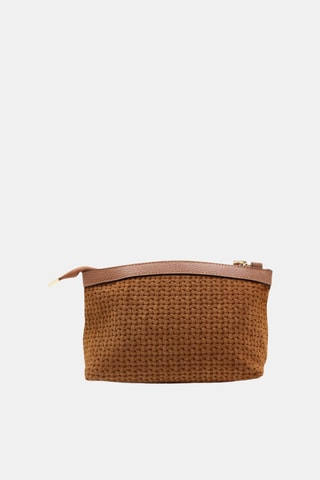 Leren Clutch - Bruin