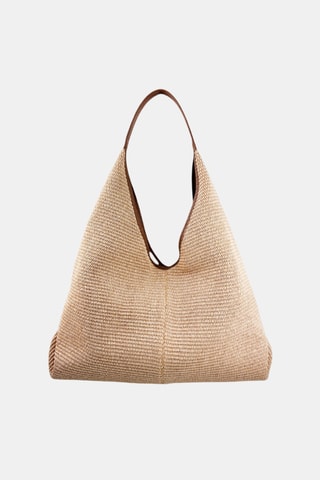 Leren Shopper - Bruin