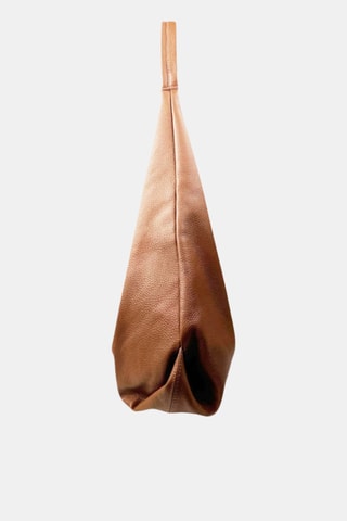 Leren Shopper en Clutch - Bruin