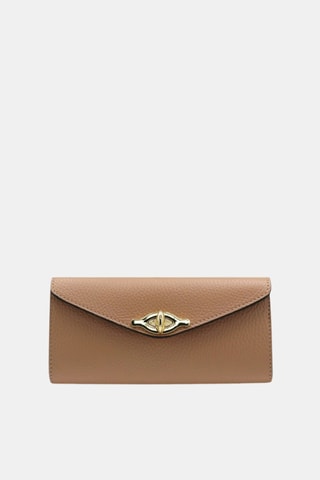 Leren Clutch - Roze