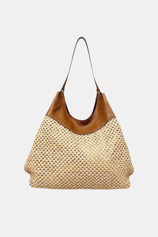 Leren Shopper - Bruin