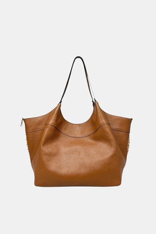 Leren Shopper - Bruin