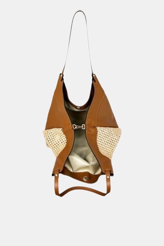 Leren Shopper - Bruin