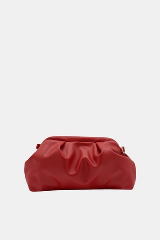 Leren Clutch - Rood