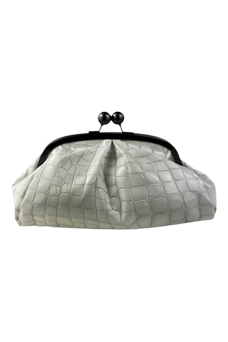 Leren Clutch - Wit