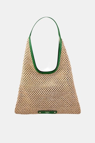 Leren Handtas - Groen