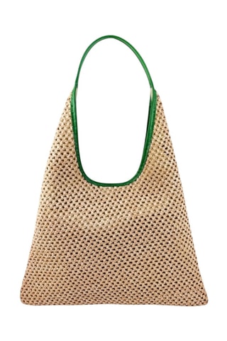 Leren Handtas - Groen