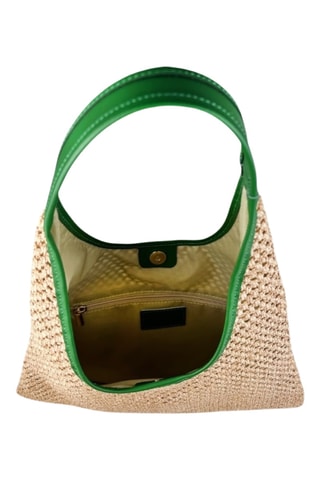 Leren Handtas - Groen
