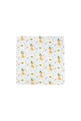 3 mousselines Cloé B, Fox & Clouds - 60 x 60 cm - Multicolore