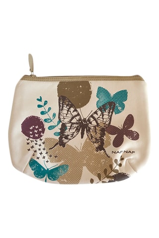 Trousse de toilette Walk Butterfly  -  Beige