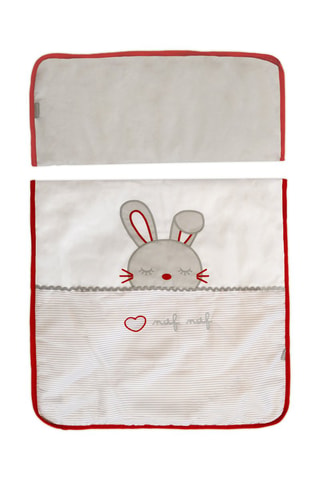 Berceau et linge de lit Rabbit - Dès la naissance - 5 pièces - Gris