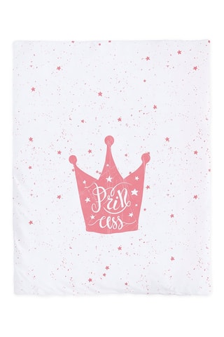 Berceau cododo en hêtre, couette et tour de lit Princes - Jusqu'à 9 mois - 15 kg - Rose