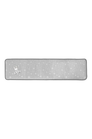 Berceau cododo en hêtre, couette et tour de lit Space Rabbit - Jusqu'à 9 mois - 15 kg - Gris