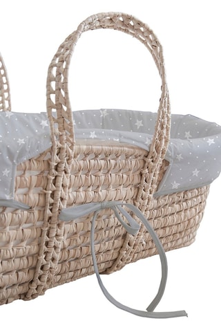 Couffin Palme - 28 x 74 x 23 cm  - Jusqu'à 15 kg - Gris