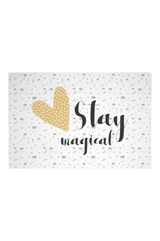 Tapis Stay Magical - 110 x 150 cm - Dès 36 mois - Moutarde