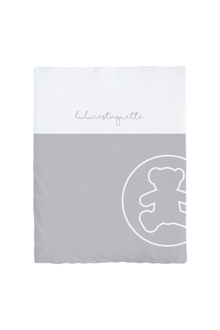Mini berceau Cododo All - Jusqu'à 8 mois - Jusqu'à 15 kg - Blanc et gris