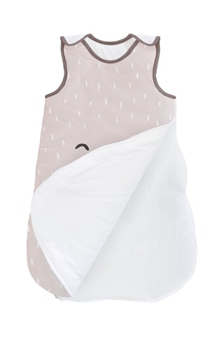 Gigoteuse Smiling Bear - 70 cm - Blanc et beige