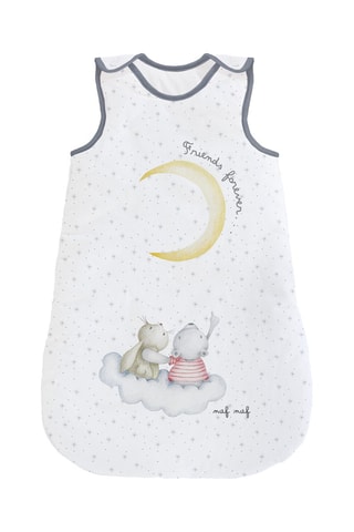 Gigoteuse Rabbit & Moon - 70 cm - Blanc