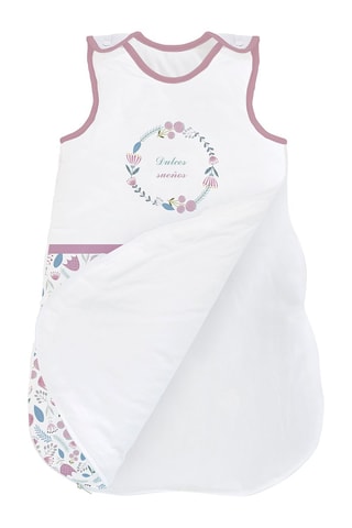 Gigoteuse Dulces Sueños - 70 cm - Blanc et bleu