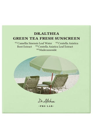 Crème solaire green tea fresh Dr.Althea - SPF 50 - 45 ml
