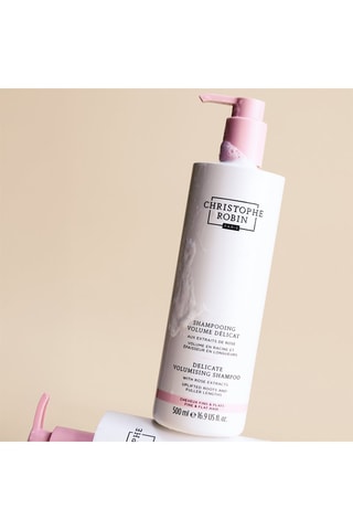 Shampooing volume aux extraits de rose - Cheveux fins et plats - 500 ml