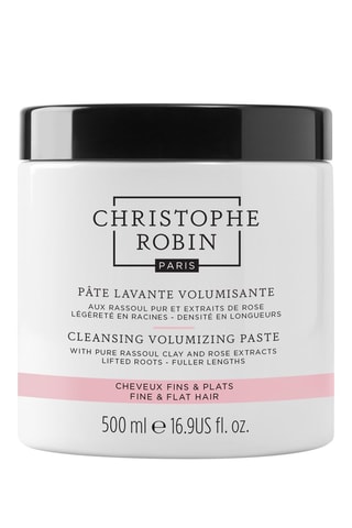 Pâte lavante volumisante aux rassoul pur et extraits de rose - Cheveux fins et plats - 500 ml