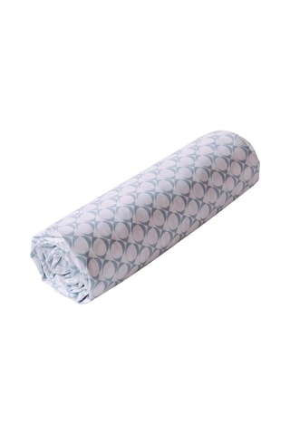 Drap-housse en satin de coton 120 fils/cm² Sofia - Blanc