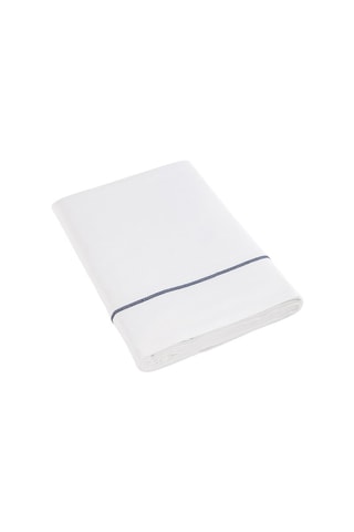 Drap en satin 120 fils/m² Opium - Blanc
