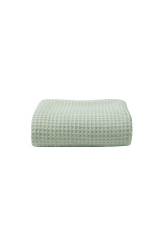 Drap de douche Nid Abeille - Vert d’eau - 70 x 140 cm