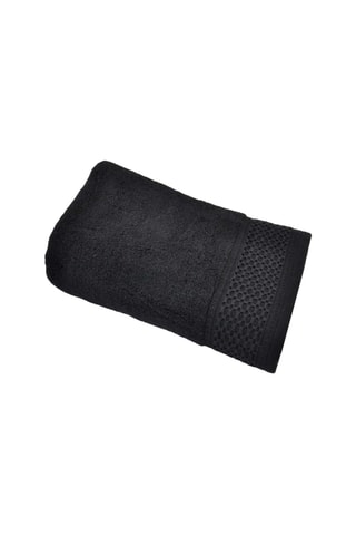 Serviette de toilette SDB - Noir