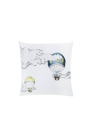 Taie d'oreiller en percale de coton 70 fils/cm² Envol - Blanc