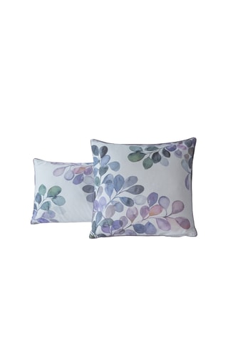 Taie d'oreiller en percale de coton 80 fils/cm² Eclose - Bleu