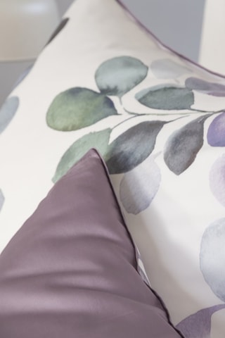 Taie d'oreiller en percale de coton 80 fils/cm² Eclose - Bleu